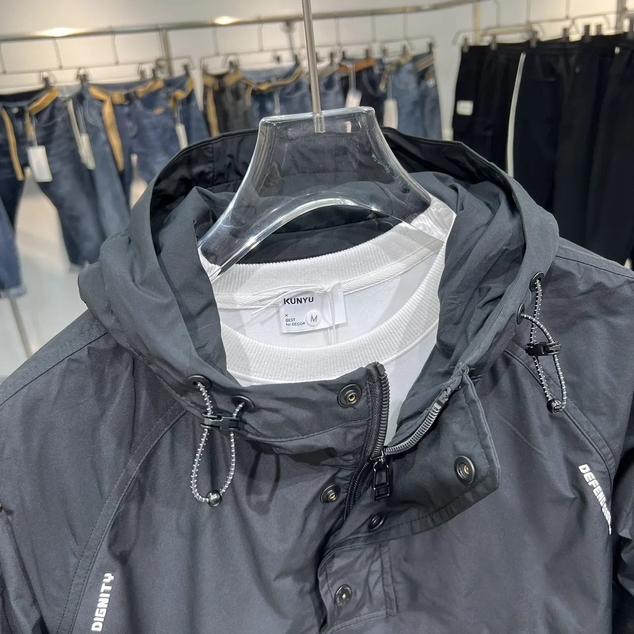 Tom - CargoTrek Pulovr s kapucí Anorak