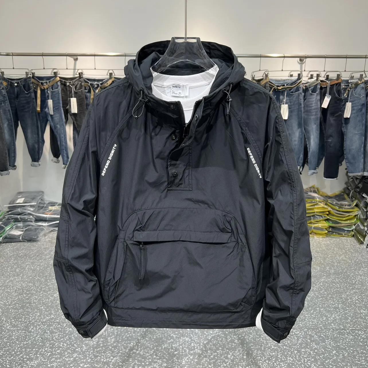 Tom - CargoTrek Pulovr s kapucí Anorak